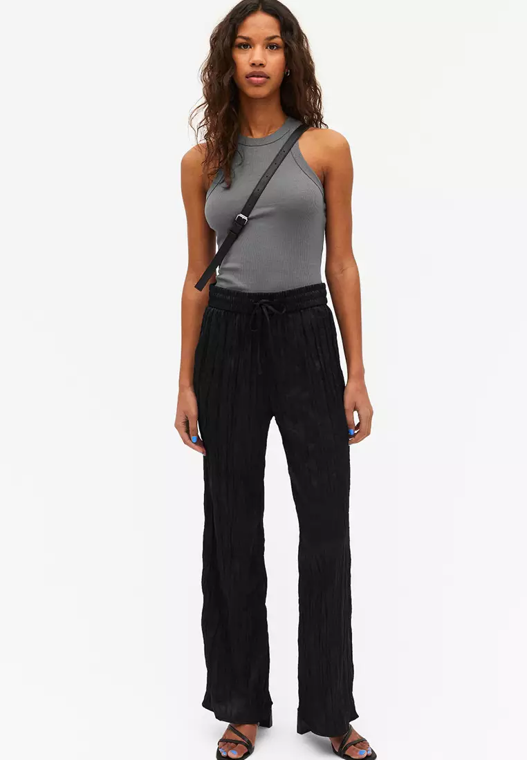 Monki flowy trousers hot sale