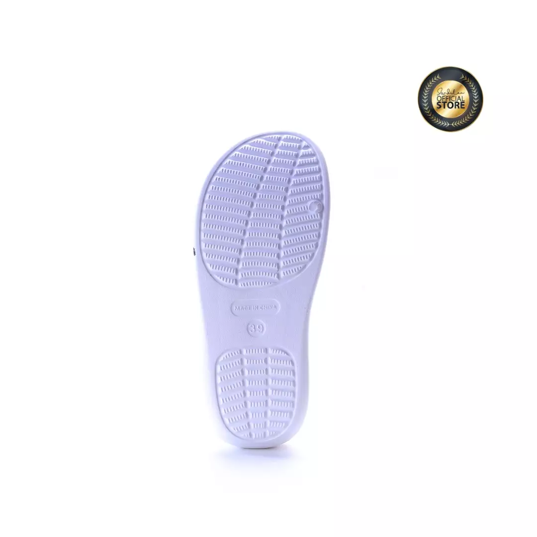 ZANDILAC - SANDAL WANITA DEWASA CH220616WD - PUTIH full karet