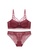 W.Excellence red Premium Red Lace Lingerie Set (Bra and Underwear) 015DBUS1236198GS_1