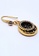 BELLE LIZ gold Irene Black Round Drop Earrings Gold FD55EAC4F3204DGS_4