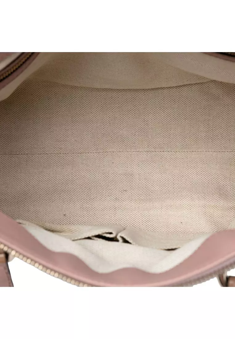 Pre-Loved Gucci Small Patent Soho Working Satchel