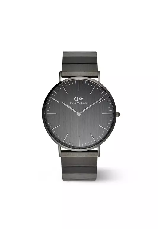 Classic 40mm Anthracite-Grey Piano Brushed Grey - Men Watch stainless steel watch DW Official Authentic Original