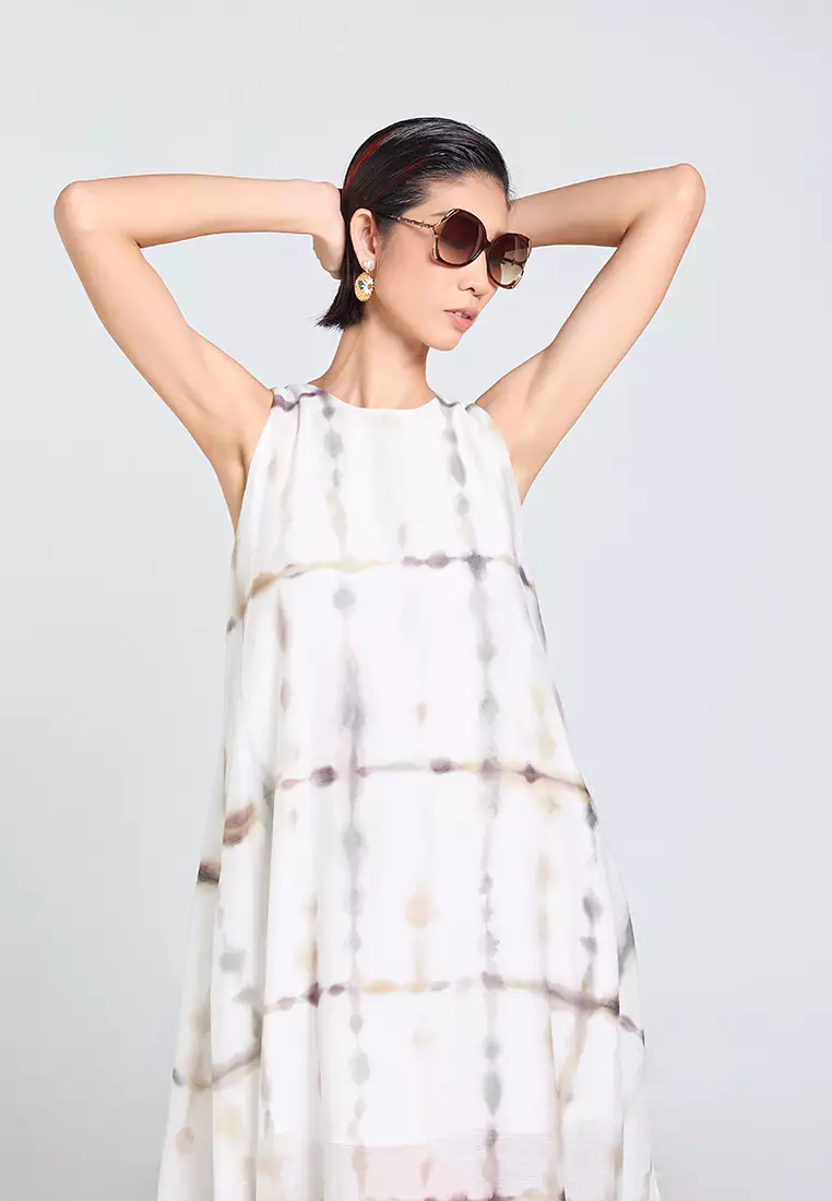 Floral Maxi Linen Dress