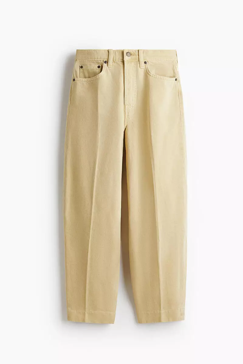 Barrel High Ankle Jeans