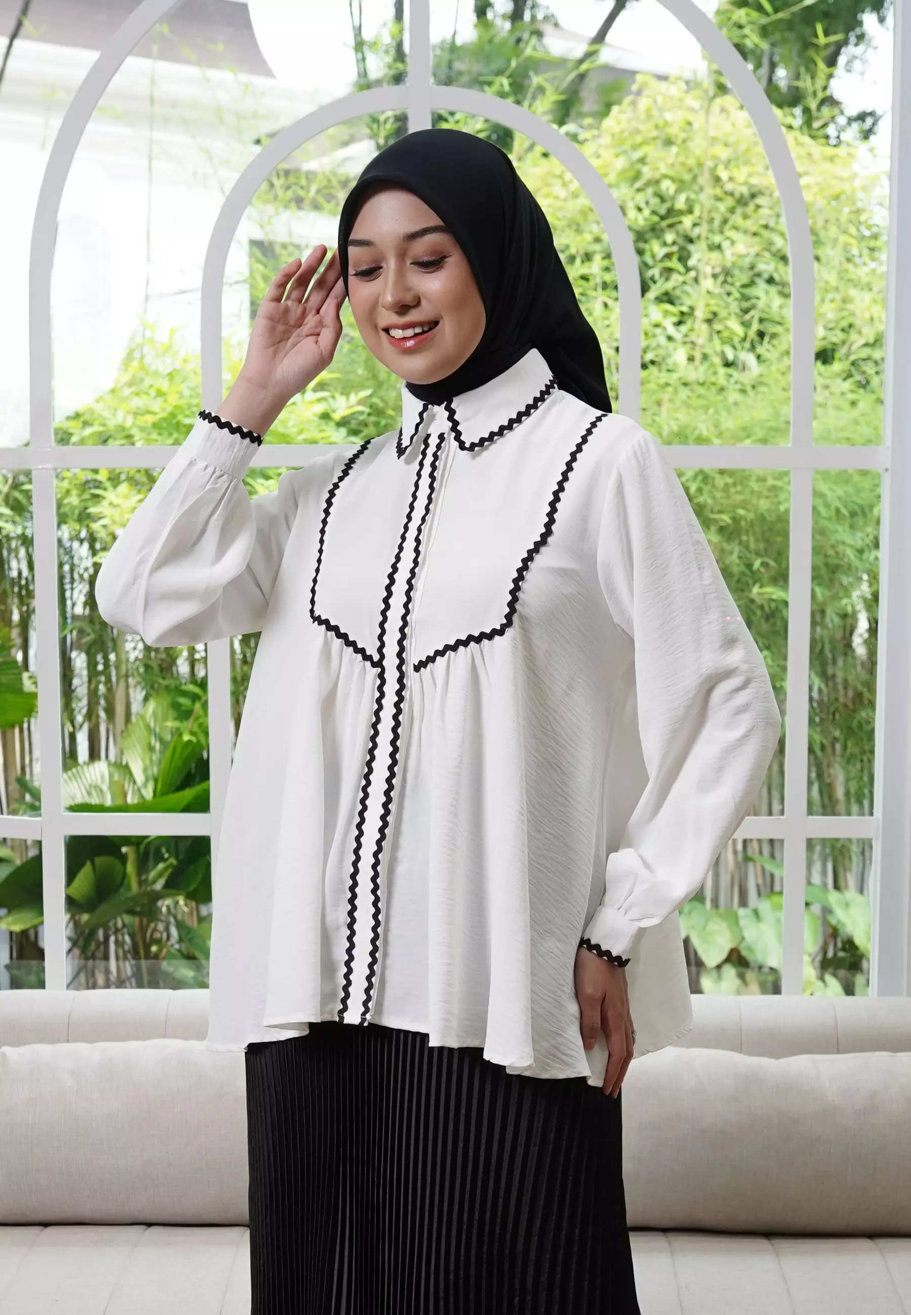 Shafanna Shirt - White