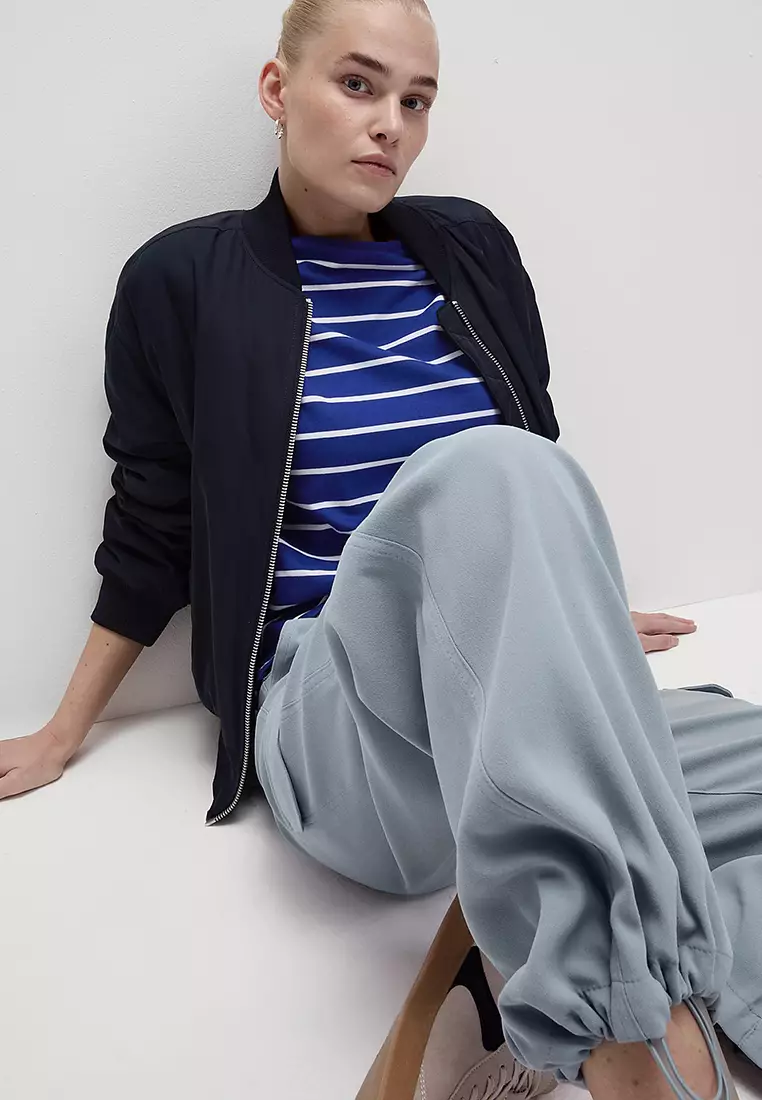 Cargo Wide Leg Trousers