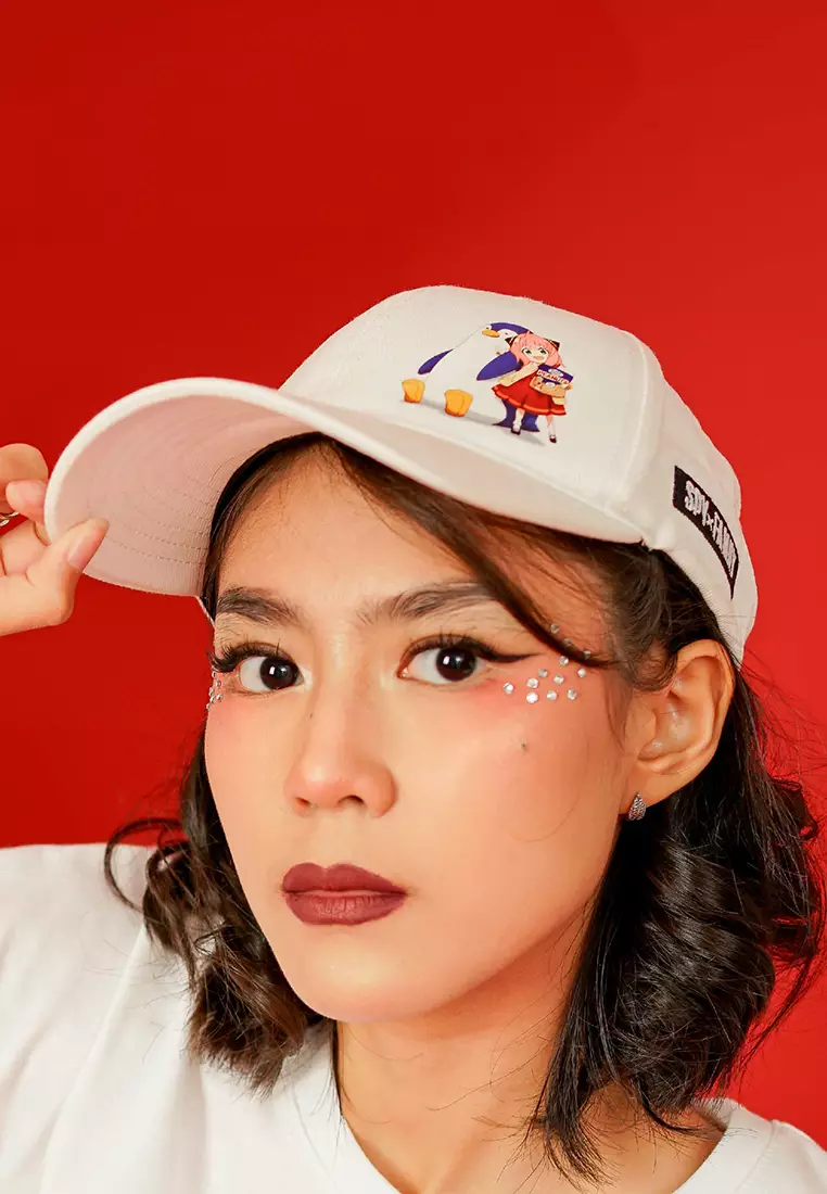 Cressida X SpyxFamily Unisex Kids Baseball Cap DB001P - Broken White