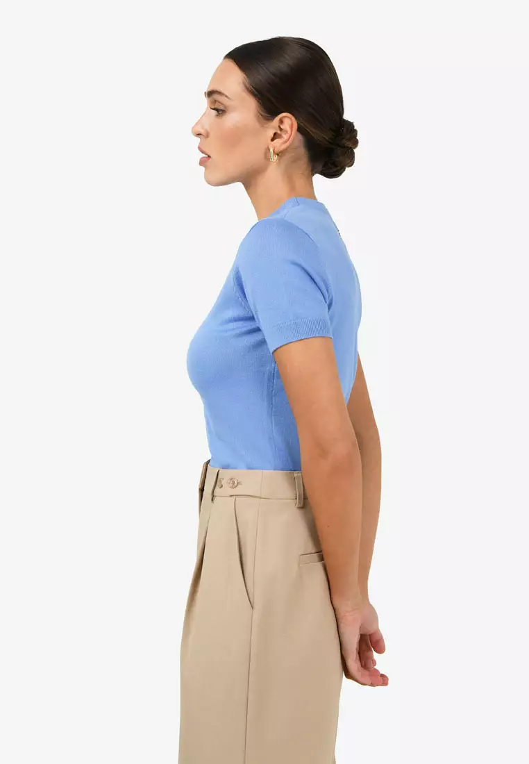 Catherine Short Sleeve Knit