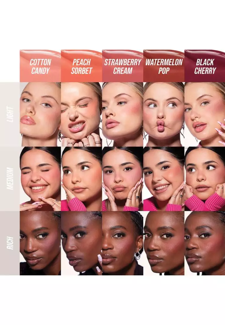 HUDA Beauty Blush Filter Soft Glow Liquid Blush Peach Sorbet