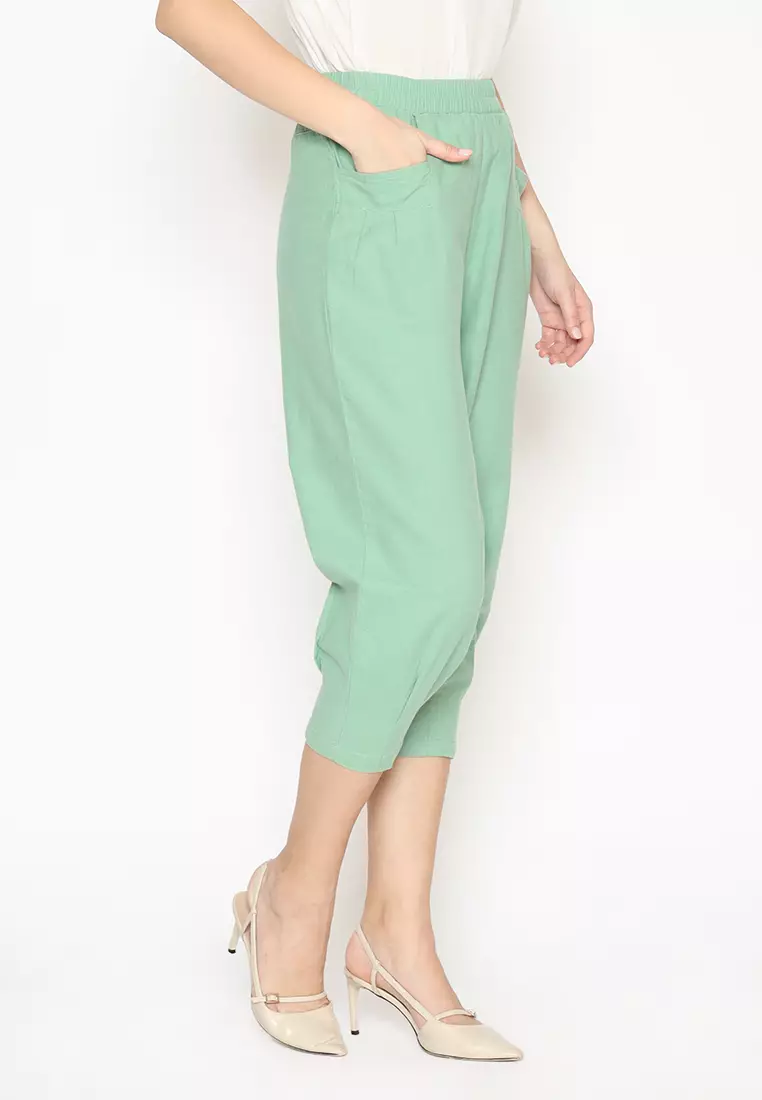 Erika Capri Pants Sage