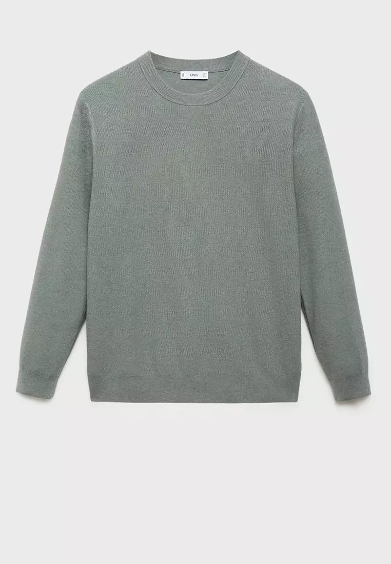 Microstructured Knitted Sweater