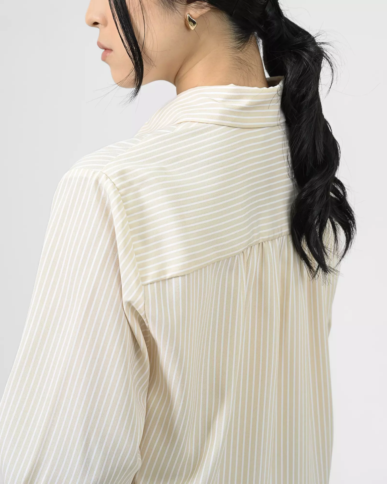 Geulis.id NOVA SHIRT - BEIGE