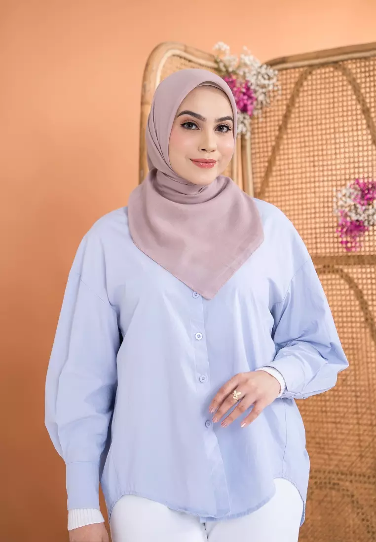 ZM Zaskia Mecca - Sadi Mocca Hijab Kerudung Segi Empat