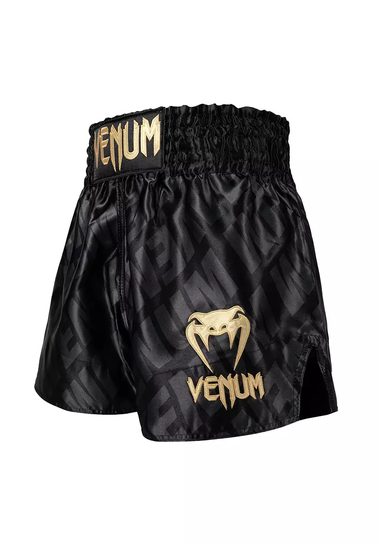 Venum Contender XT Muay Thai Shorts – Black/Gold