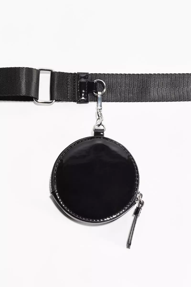 Shoulder bag and pouch