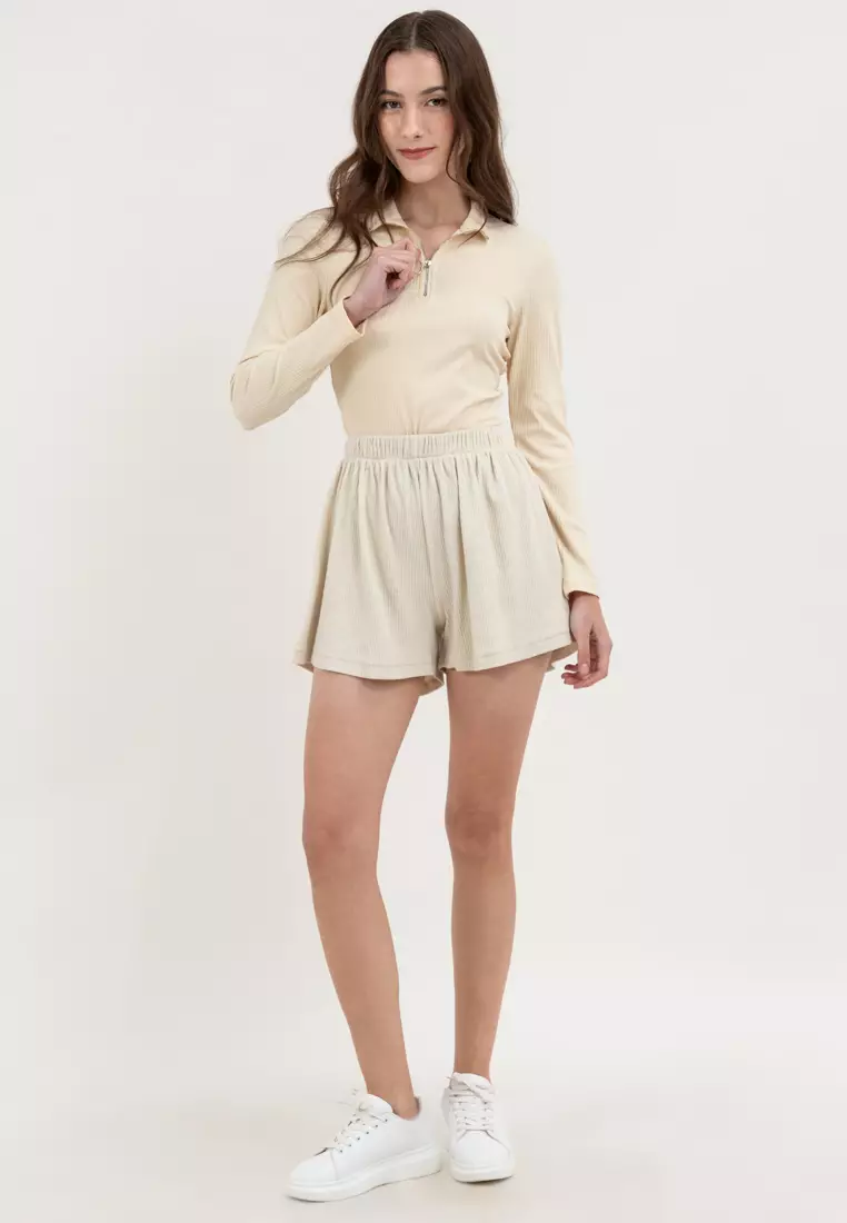 Carly Garterized Shorts