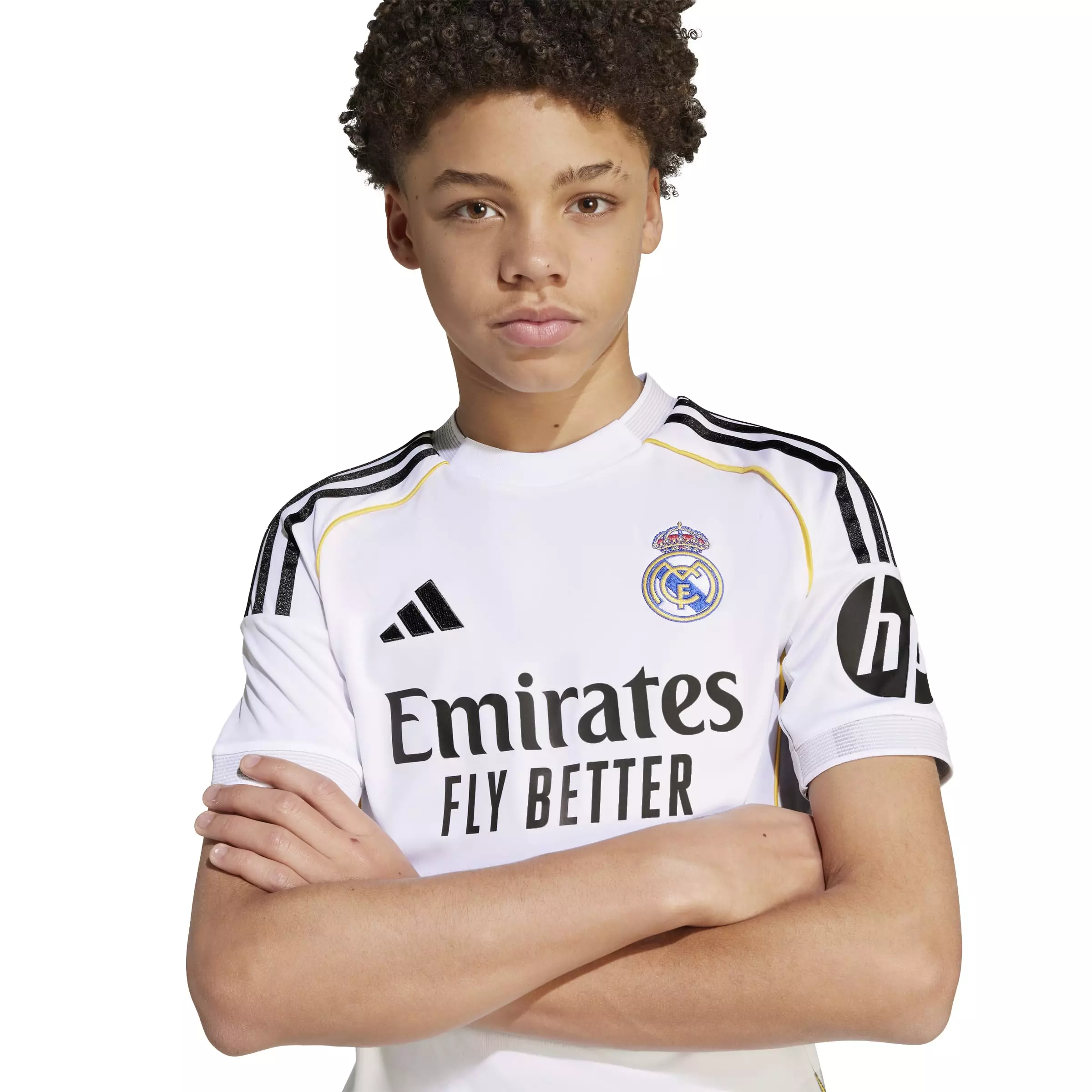 ADIDAS Real Madrid 25/26 Home Jersey Kids JN8887 - Jersey Anak (Putih)