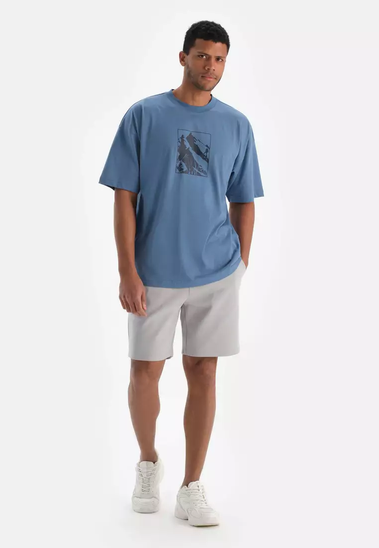 Buy DAGİ Grey Shorts, Regular, Short Leg, Activewear for Men 2025