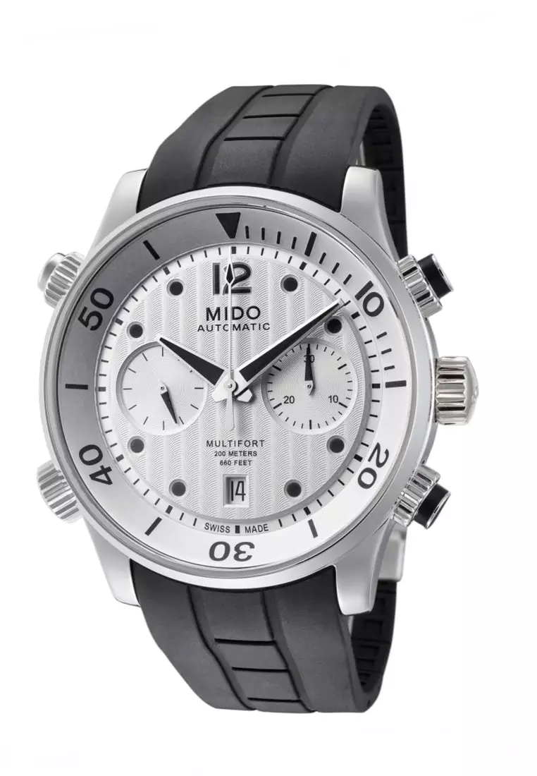 Mido MIDO MULTIFORT CHRONOGRAPH AUTOMATIC MEN WATCH 44mm M0059143705000 ...