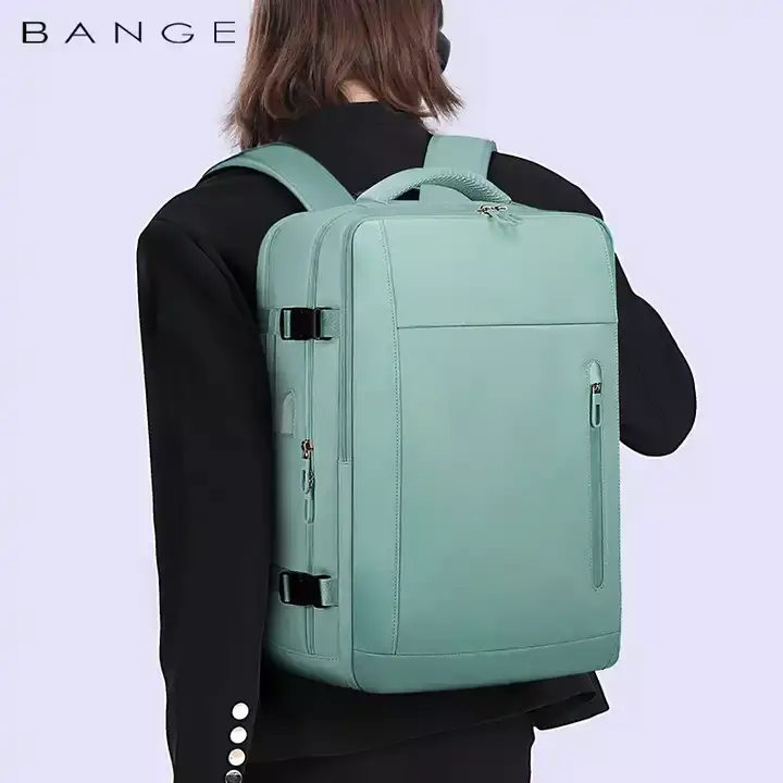 Bange BG1801 Tas Ransel Laptop Kerja Backpack Travel pria 15.6 Inch - BLUE