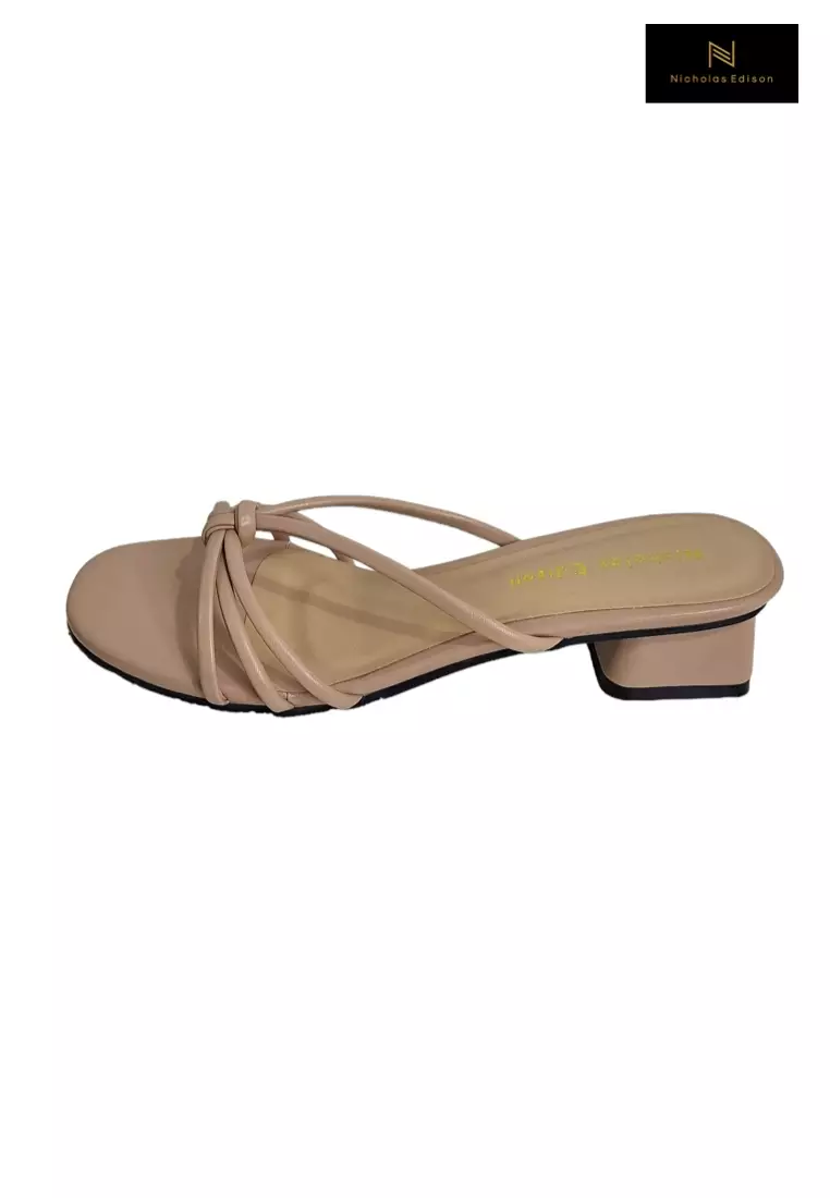NIcholas Edison Heel Yafa Beige