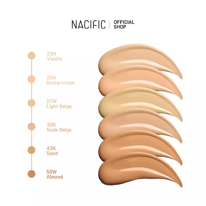 Nacific Secret Mood Velvet Cushion - 23N Vanilla