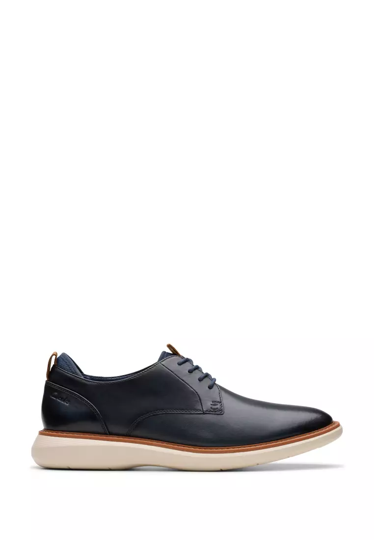 Clarks navy dress shoes store