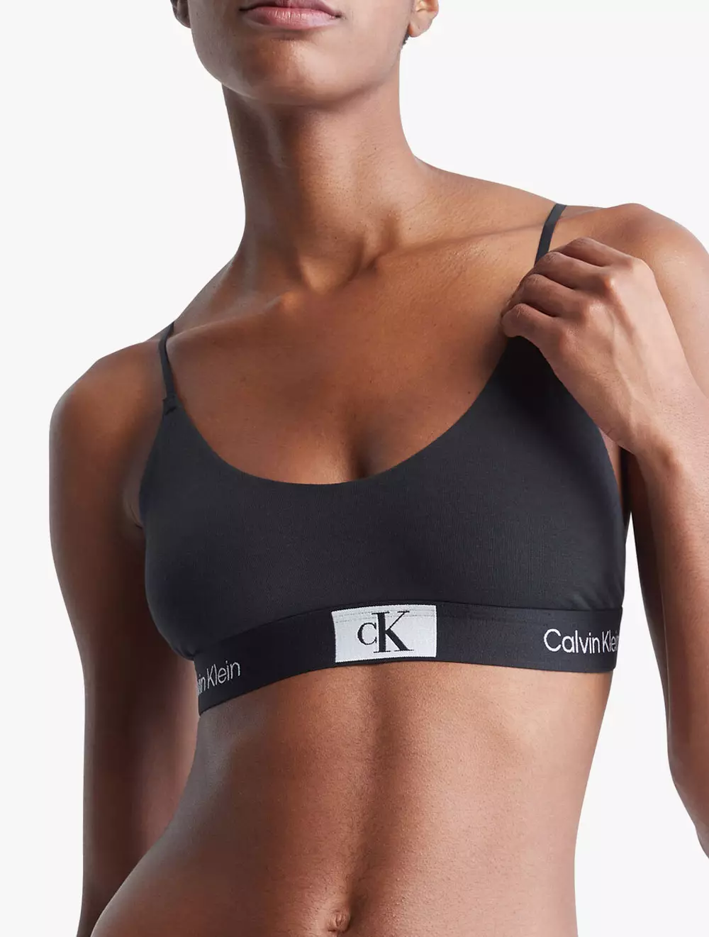 Calvin Klein Underwear Lightly Lined Bralette Black