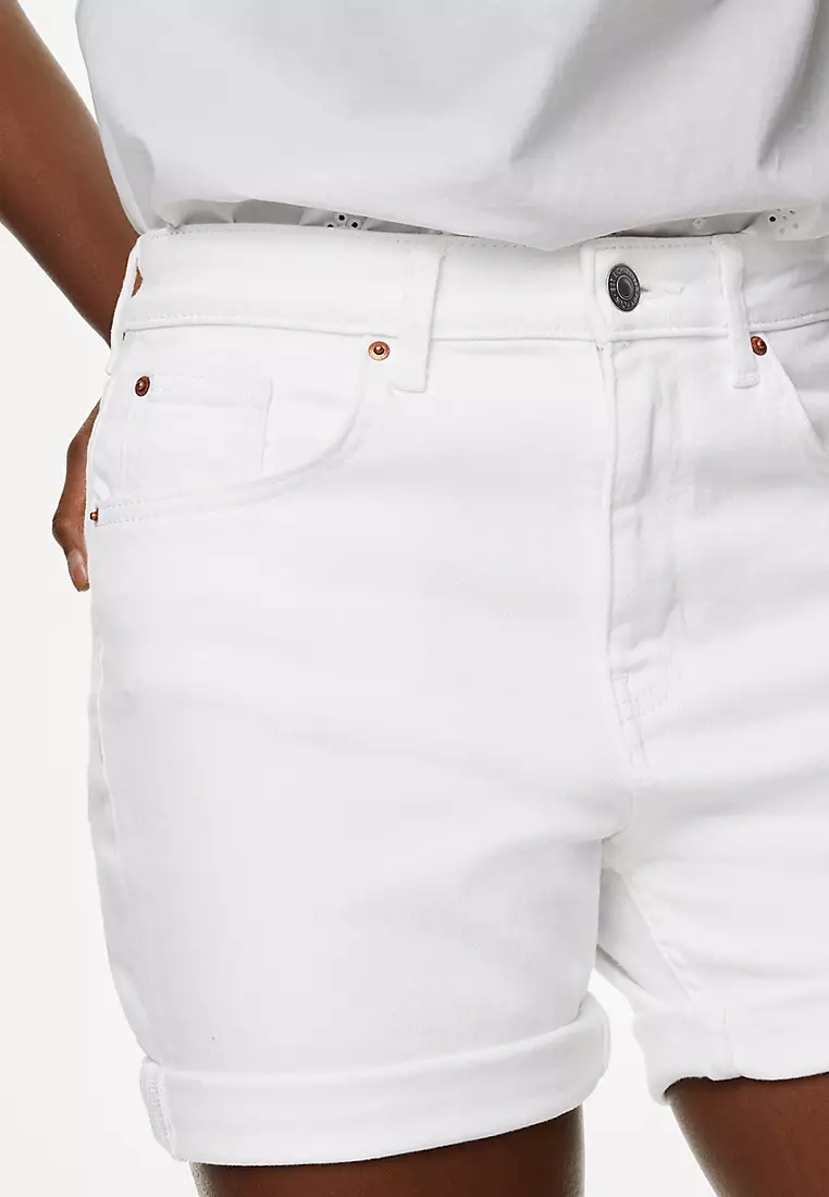 Denim Boyfriend Shorts