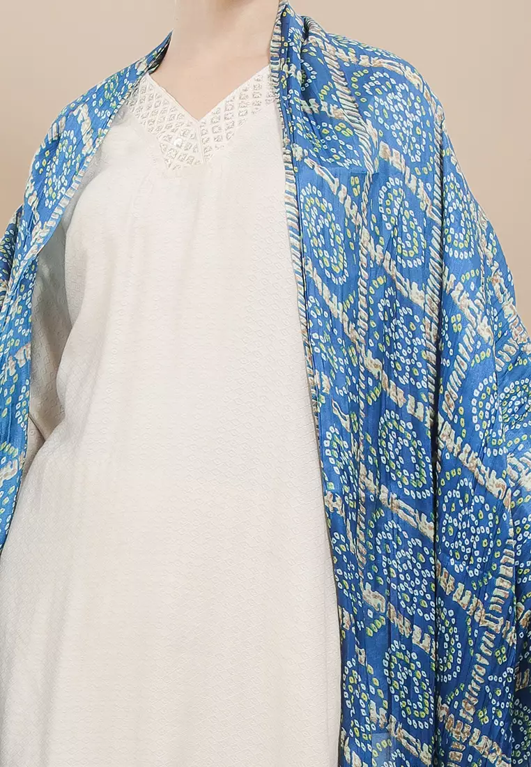 Chanira Festive Halima Tunic Set - Cream