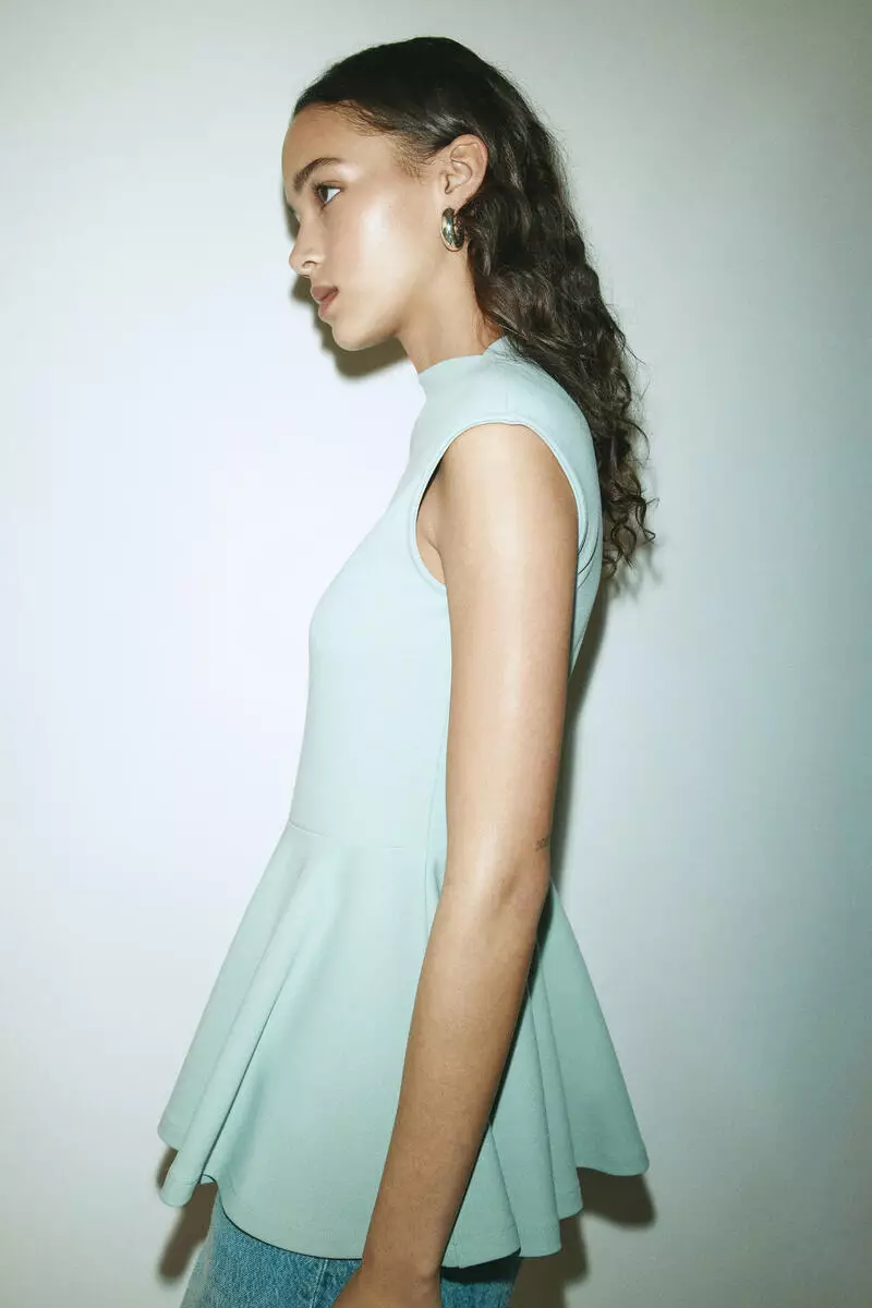 Ponte di Roma peplum top