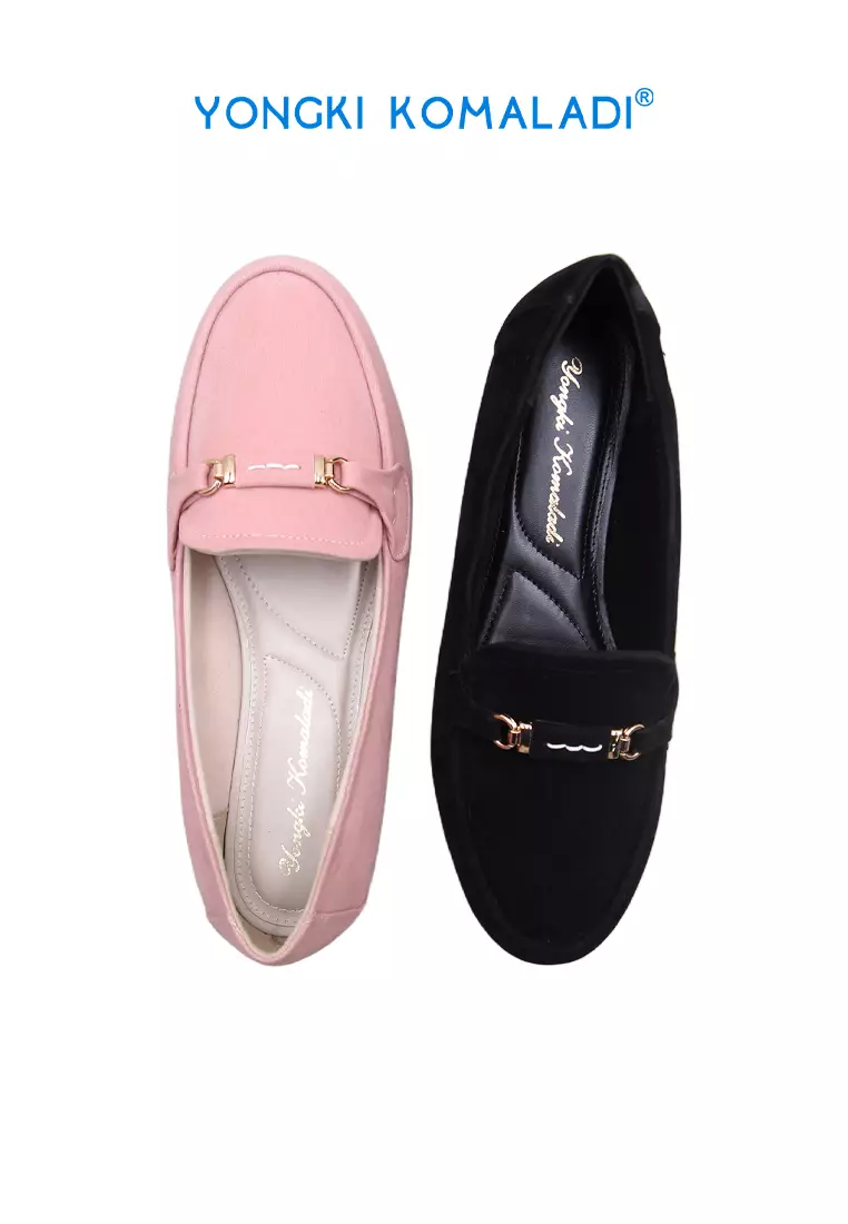 YONGKI KOMALADI SEPATU LOAFER WANITA OL-PRN301-24 PINK