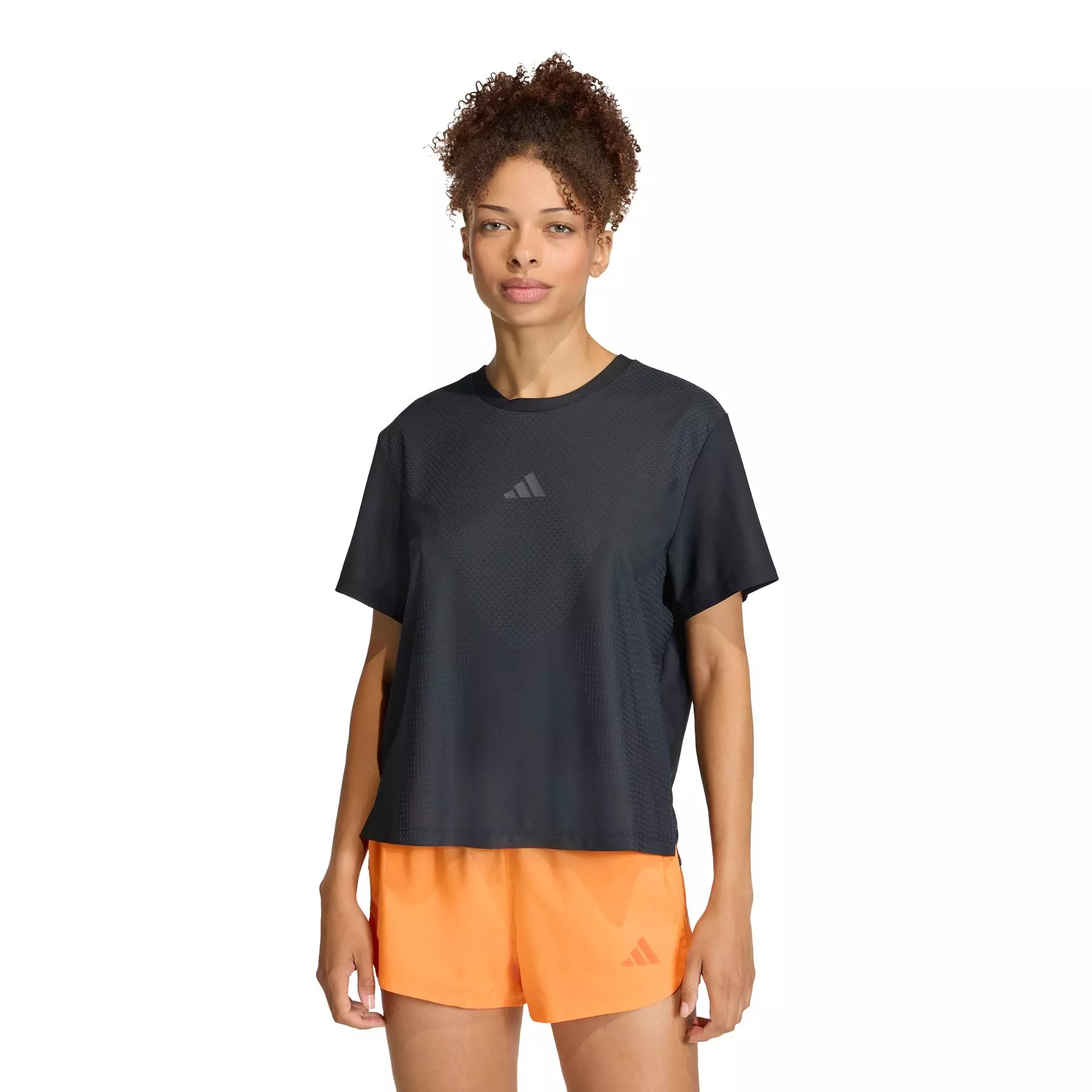 Gym & Training & Tennis & Padel Tennis 3D Cooling Intensity T-Shirt Women Black JZ5633