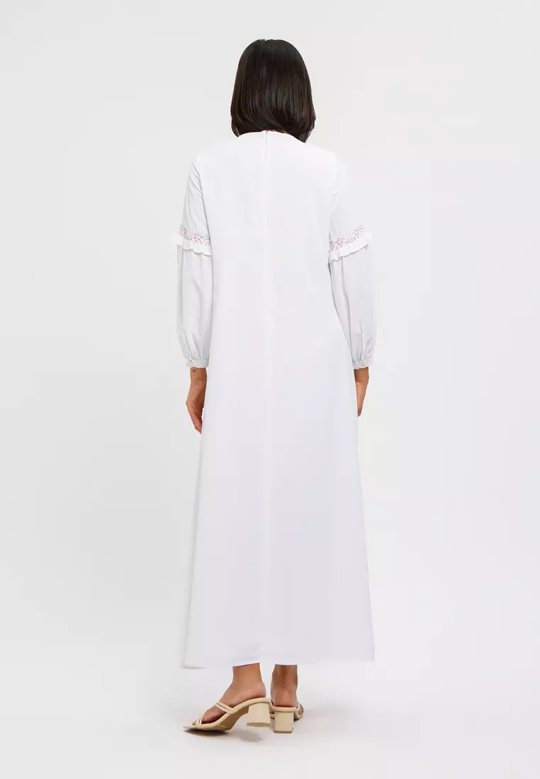 Minimal Gamis Azalea Bright White