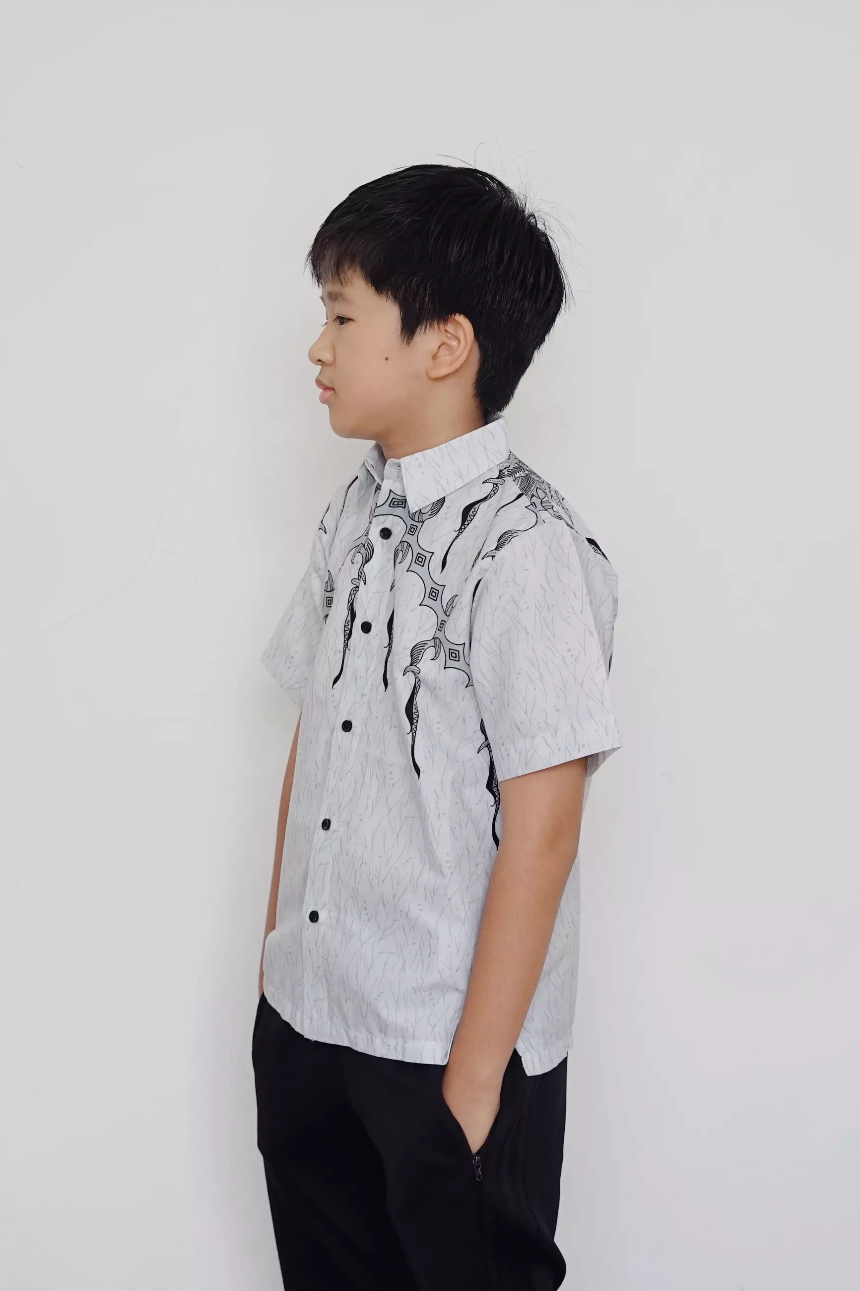 Kids Seva Kemeja Batik Anak Lengan Pendek (anak)