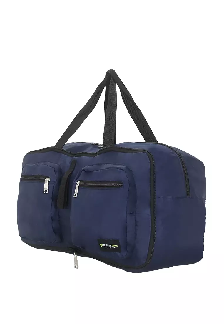 Travel Time Travel Folding Bag 8072 Blue