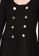 URBAN REVIVO black Double Breasted Jacket 57C1DAAC34B3E2GS_3
