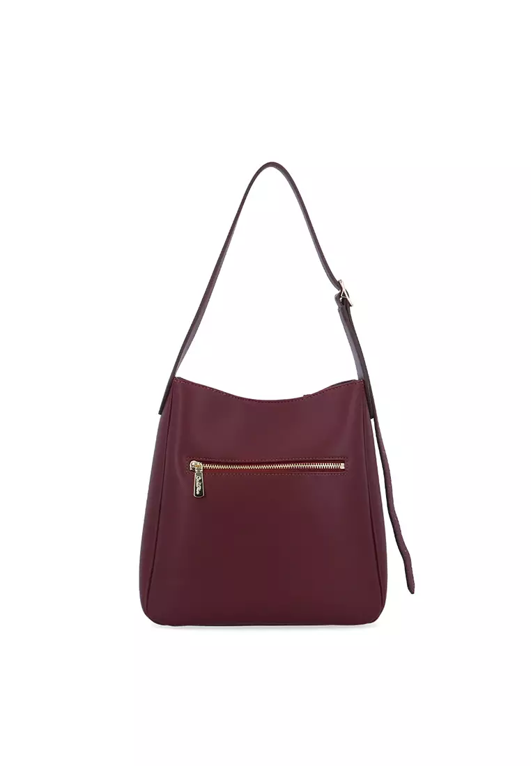 Bordeaux Ava Tote Bag - Maroon