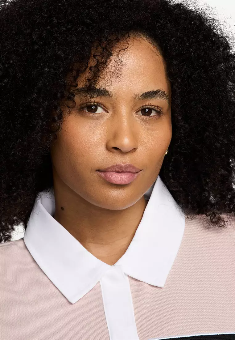 Sportswear Long-Sleeve Graphic Polo Top