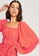 SÃ¡vel red Syra Midi Dress 46B96AAA77916EGS_4