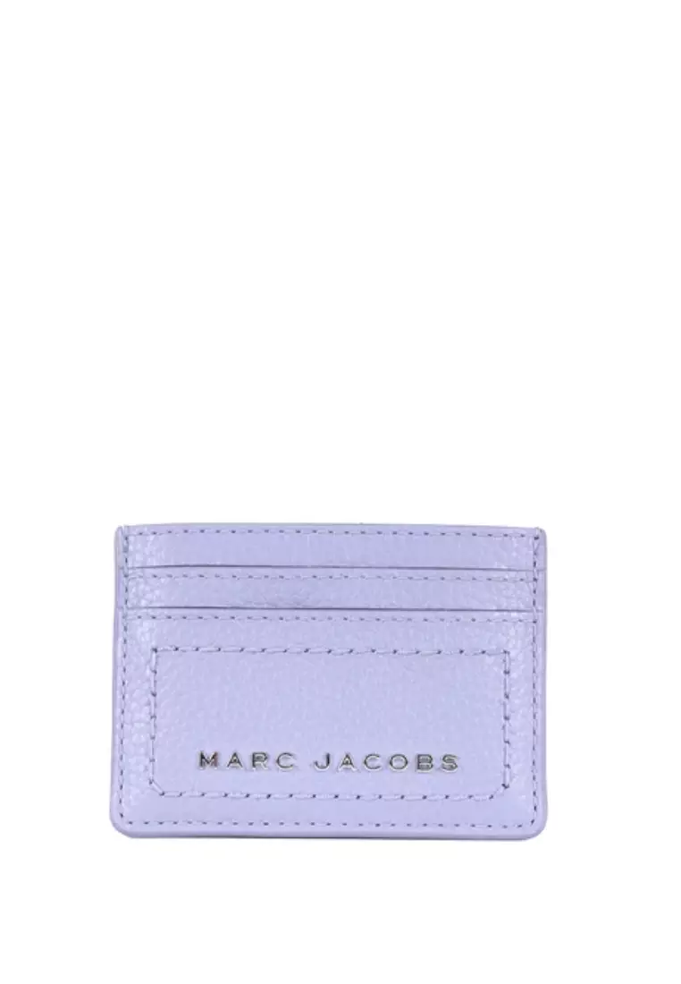 SMALL STRAP WALLET ESSENTIALS IN BICOLOUR GRAINED CALFSKIN - ALMOND GREEN /  CHALK