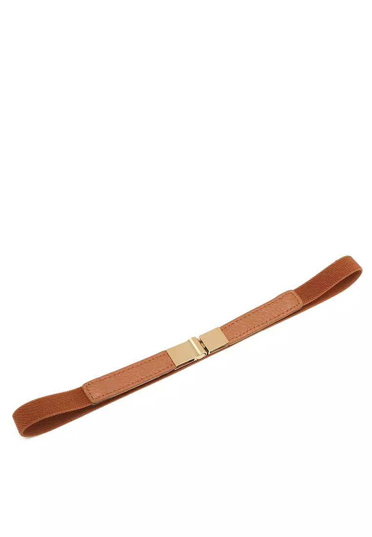 GYKACO JANE Brown - Ikat Pinggang Wanita - Fashion Belt / Sabuk (Import)