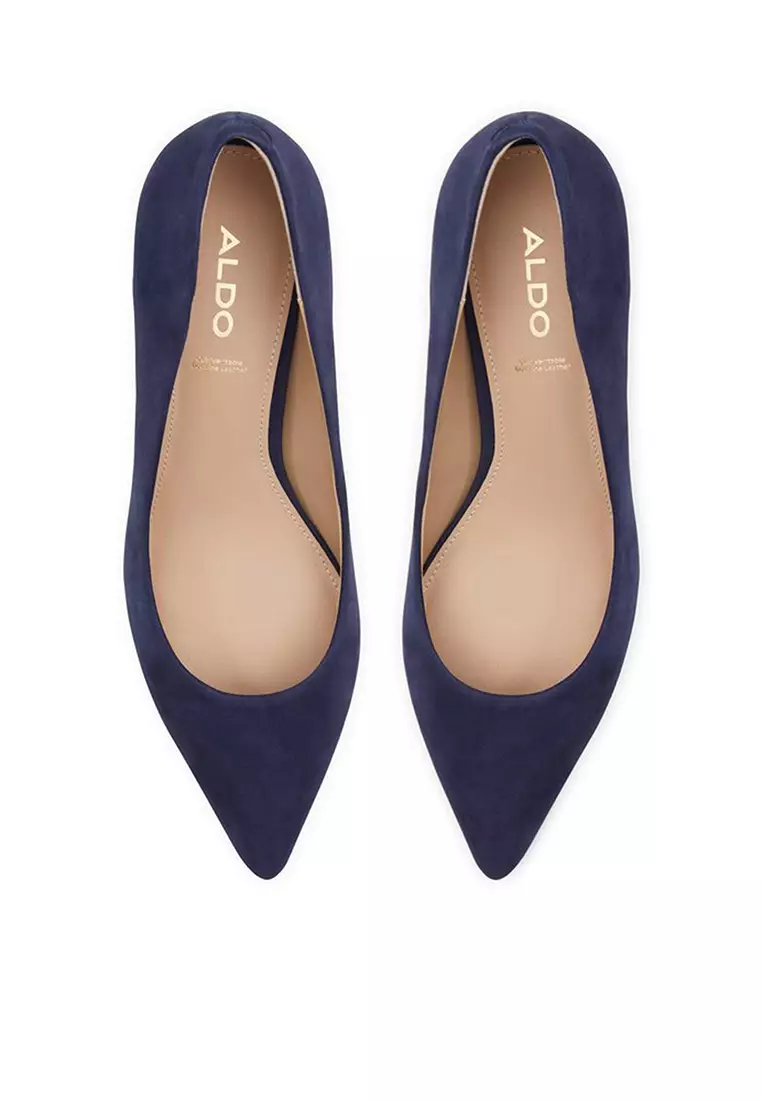 Aldo navy 2025 blue heels