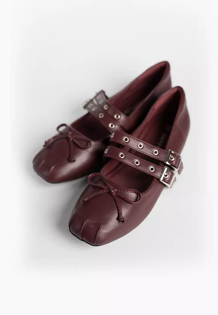 Blake Double Strap Flats