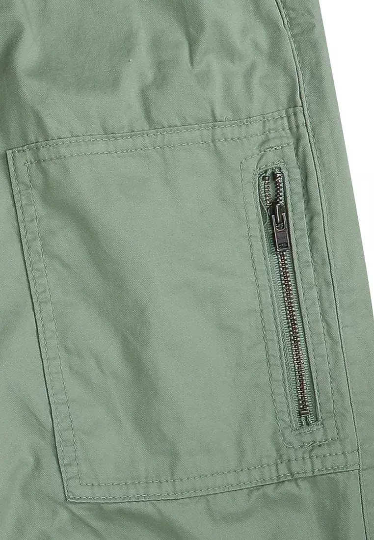 Barrel Zipper Pants