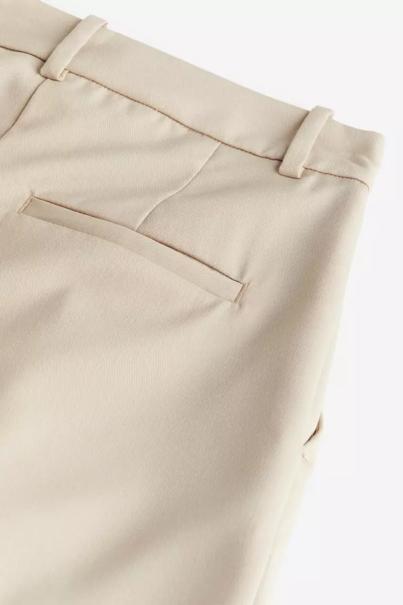 h&m white trousers