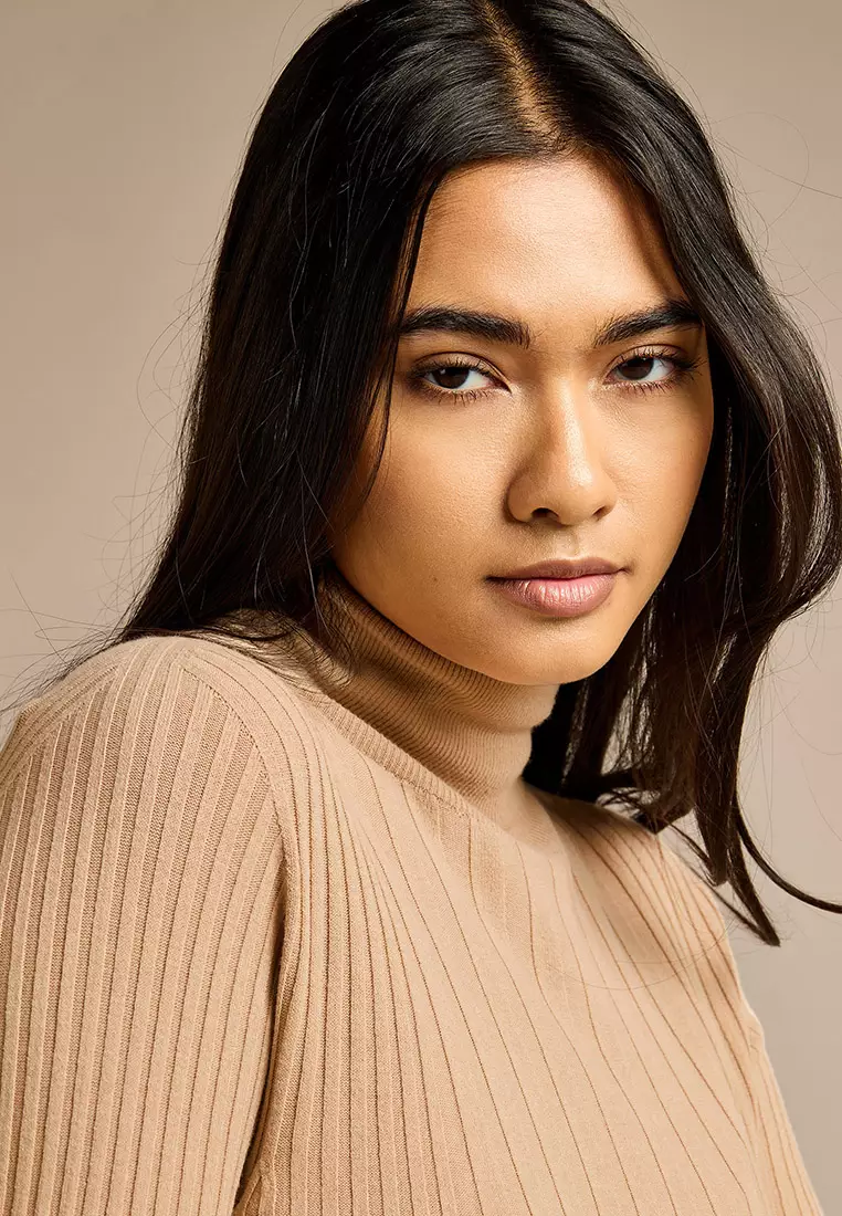 Lizzie Turtle Neck Fine Knit Jumper