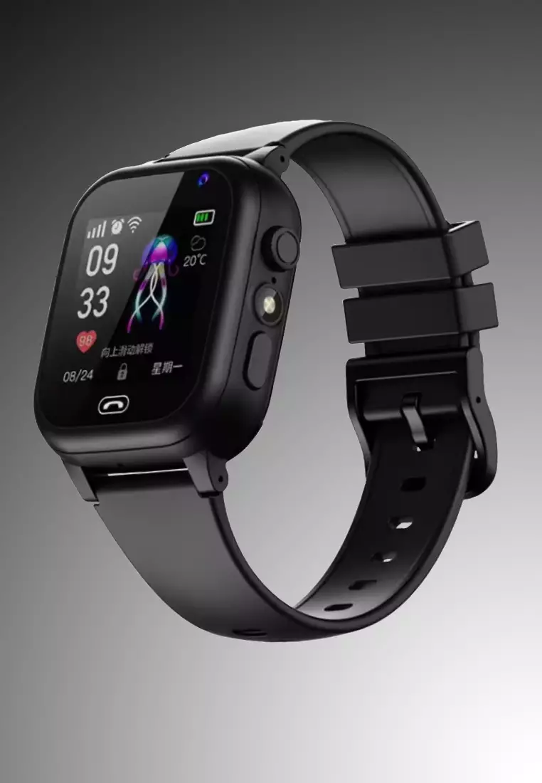 4G Kids/Teenagers Smartwatch - Sim Card Calls - GPS Location Tracking - SOS Button - Camera - IOS / Android - IP67 Waterproof