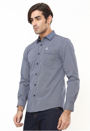 Jual Johnwin Slim Fit - Kemeja Casual Active - Kemeja