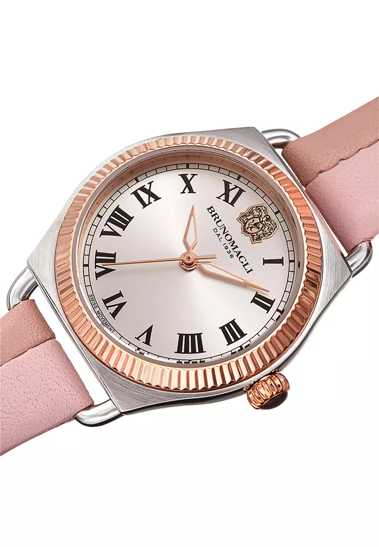 Bruno Magli Lucia 27.191341.SP Jam Tangan Wanita Swiss Analog